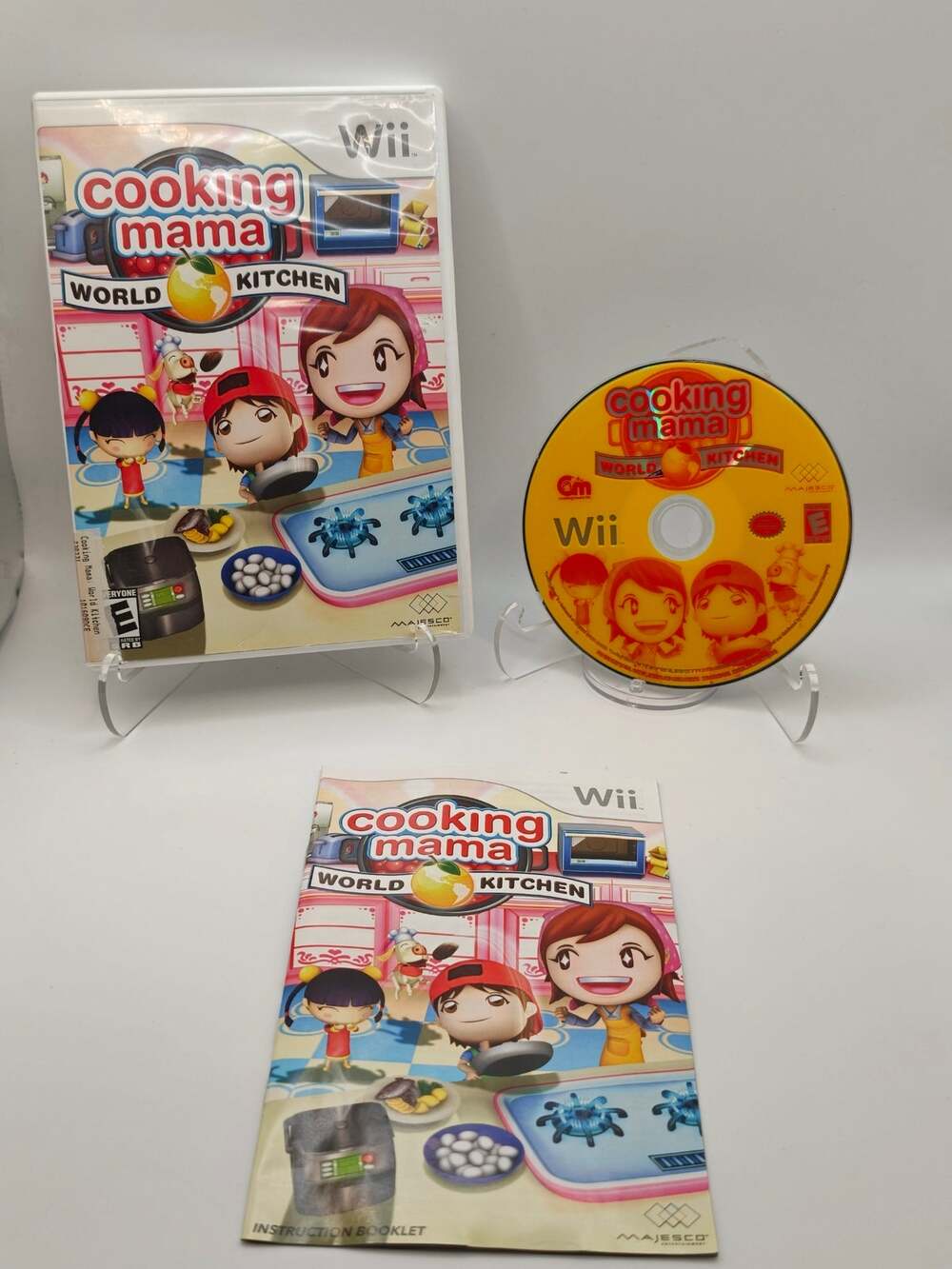 Cooking Mama World Kitchen Nintendo Wii Complete CIB Tested